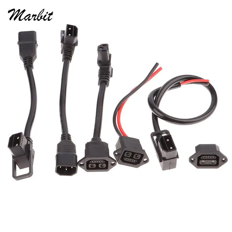 Lithium Electric Scooter Three Vehicle Battery Charging Socket E-Bike Car Plug Cable Wire Connector Socket Charger Motorcycle