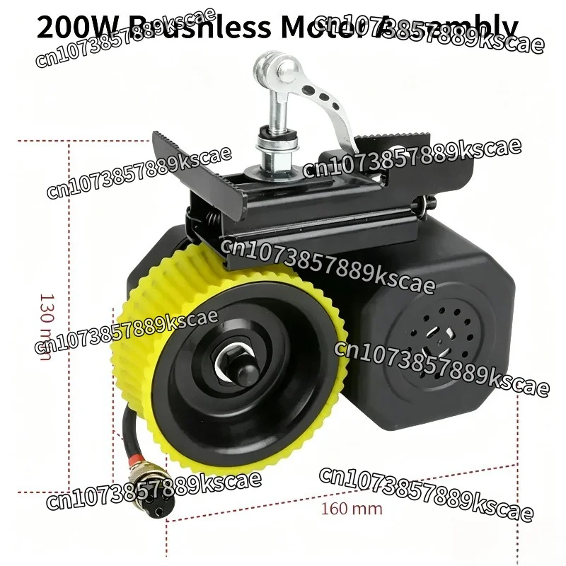 Bicycle Power Booster To Electric Kit, Modified Mountain Bike Universal Riding Power Assist Device, Motor Without Battery