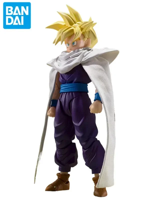 Dragon Ball Z S.H.Figuarts Super Saiyan Son Gohan, оригинальная аниме-фигурка, игрушка, воин, который удивленный Гоку, модель из ПВХ, подарочная кукла