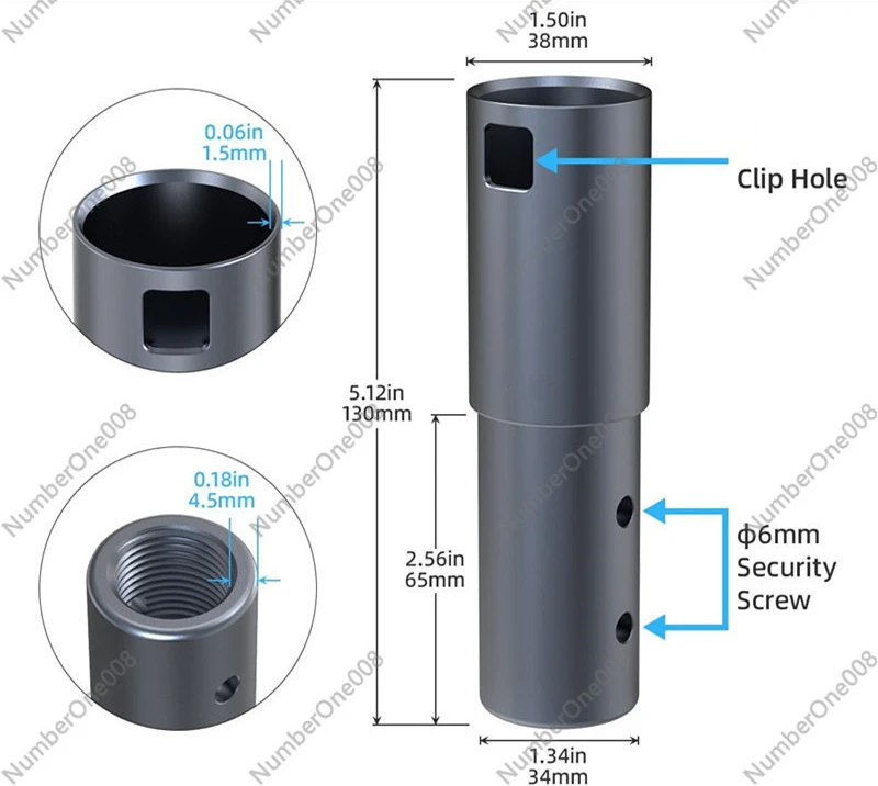 Cross-border Special Supply, Aluminum Alloy Bracket V2 Metal Bracket