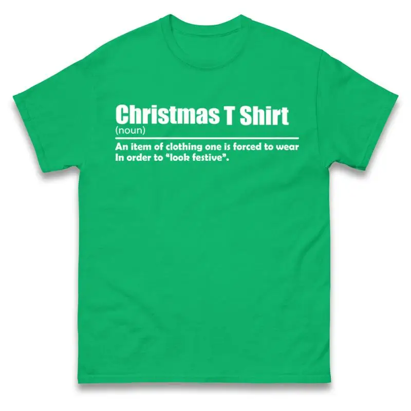 

Забавная рождественская футболка в стиле определения, забавная праздничная футболка для вечеринок и S