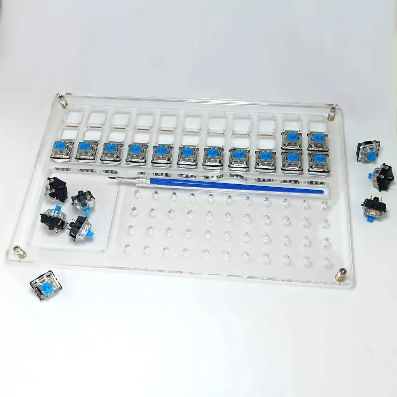 33 Lube Station Tester Opener Lube Station DIY Double-Deck Removal Platform For Cherry Mechanical Keyboard DropShipping