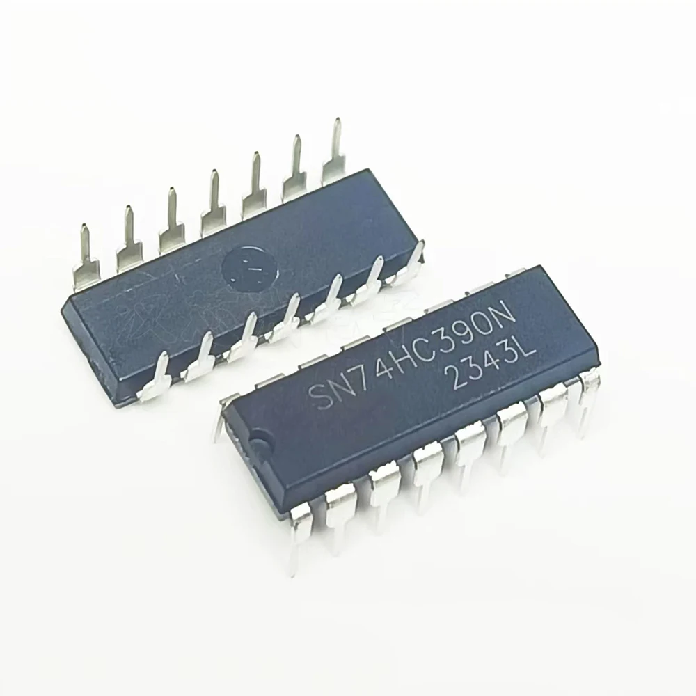 1pcs/lot CD74HC390E SN74HC390N HD74HC390P 74HC390 HD74HC390P DIP-16 In Stock