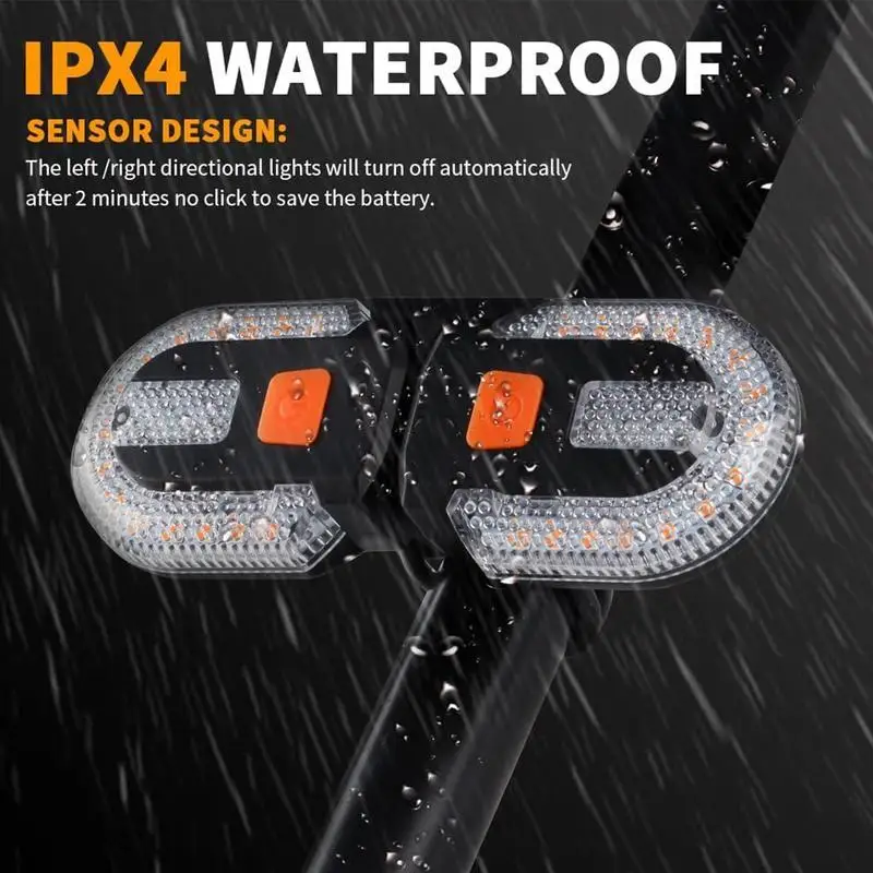 

Задний фонарь для велосипеда, стоп-сигнал для велосипеда с звуковым сигналом, зарядка через USB, левый и правый задний фонарь для месенджеров, ночных поездок на тропу, городская езда