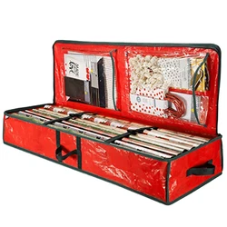 Christmas Wrapping Paper Storage Organizer 40