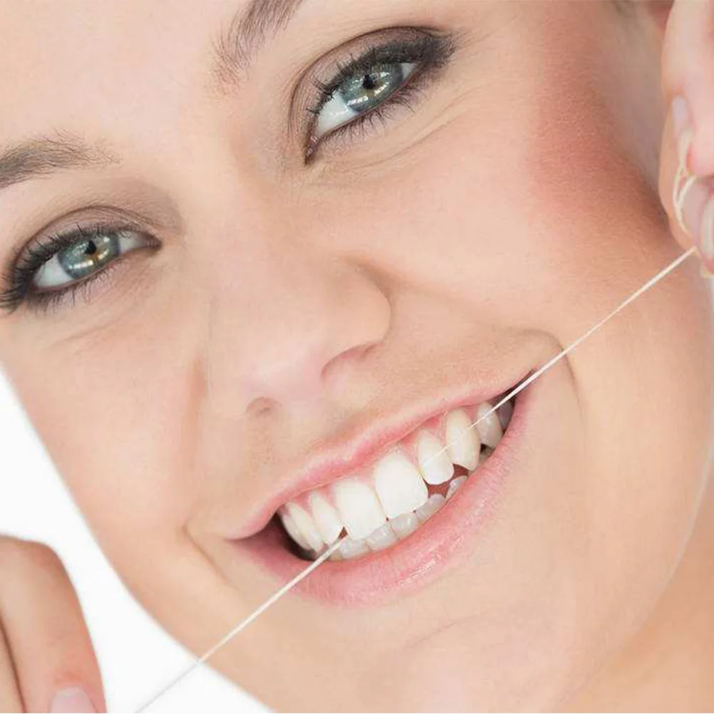 

Dental Flosser Case Self Cutting Portable Size Easy Carry Out Reduce Gingivitis Durable PP Floss Purple