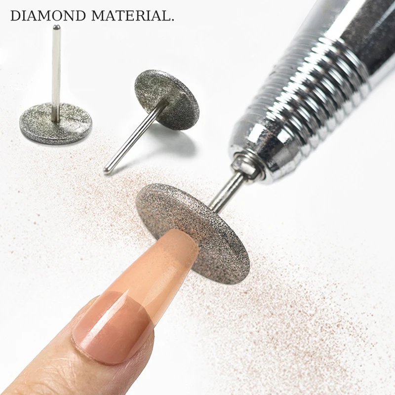 الماس المعادن مسمار لقمة ثقب مزيل الجلد الميت رمح القرص ملف القدم الكالس لصالون الأظافر طحن تلميع أدوات مانيكير