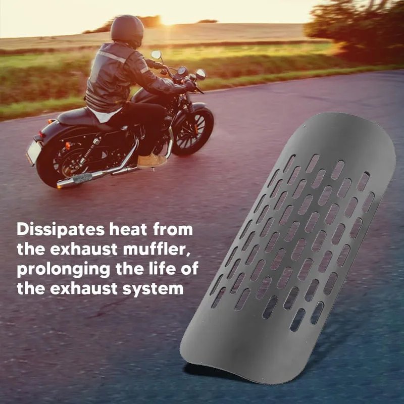 Car And Motorcycle Exhaust Head Heat Shield Muffler Pipe Universal Harley Cruiser Crown Prince Car Modified Cover Iron Horse 400