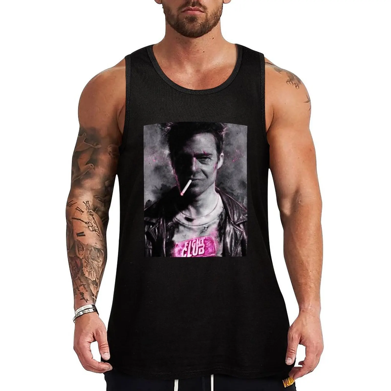 Fight Club Tank Top Casual Summer Tank Top Lightweight Sleeveless Shirt
