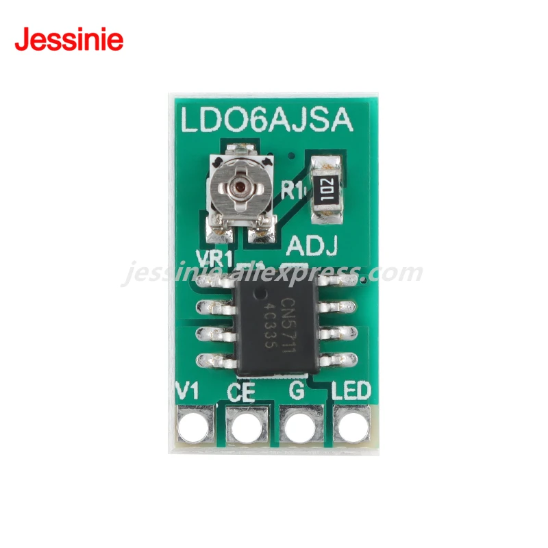 20pcs/1pc CN5711 LED Driver Module DC 2.8-6V 30-1500MA Constant Current Adjustable Module PWM Control Board