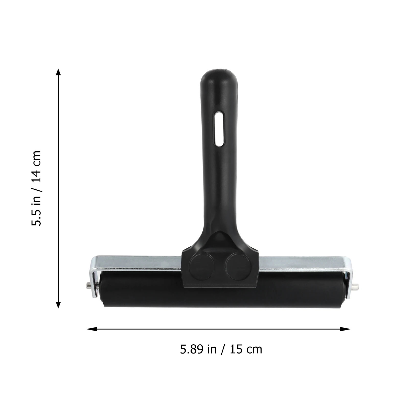 Rubberen rol voor inktapplicator Inktapplicator Lijmtape Stempelen Olieverfrollers Printmaking Tool Zelfs coating