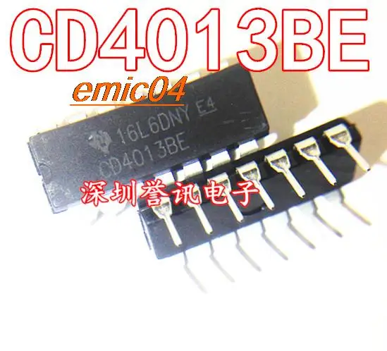 

10 шт., Оригинальные запасные части TC4013BP BD4013BE CD4013BP