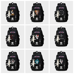 Anime Satchel Bleach Kurosaki Ichigo Backpack Black Student School Book Bags for Teenage Kids Travel Bagpack Shoulder Bags Gift