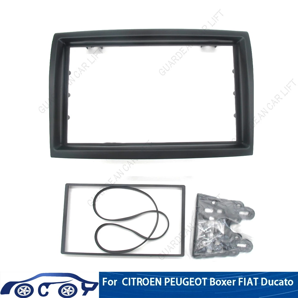 

For 2007 Citroen Jumper 7INCH Car Radio Fascia Android GPS Stereo Frame Panel Player 2DIN Head Unit Installation Trim