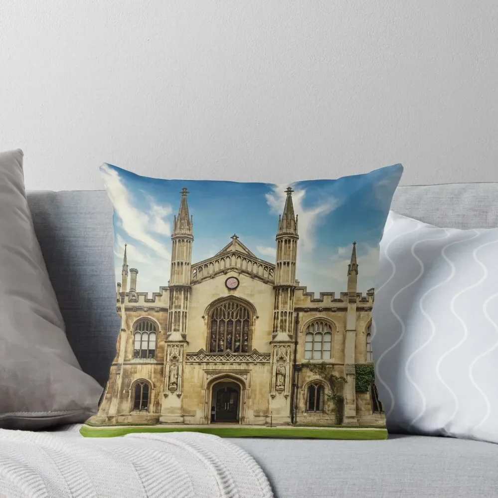 University Of Cambridge Throw Pillow Couch Pillows autumn decoration Embroidered Cushion Cover pillow