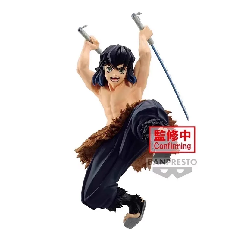 Bandai Banpresto เครื่องสังหารอสูร Kimetsu NO yaiba การสั่นสะเทือนดาว inosuke หุ่นโมเดลอะนิเมะของเล่นของขวัญ