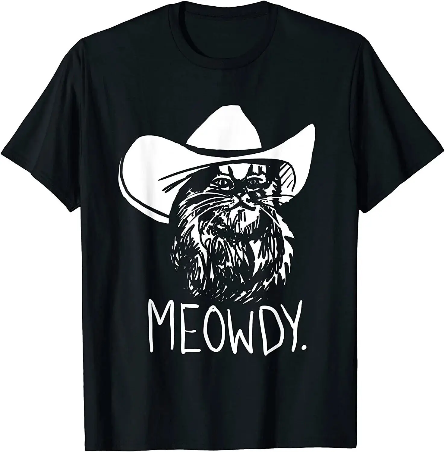 NEW Meowdy Texas Cat Meme T-Shirt - MADE IN USA