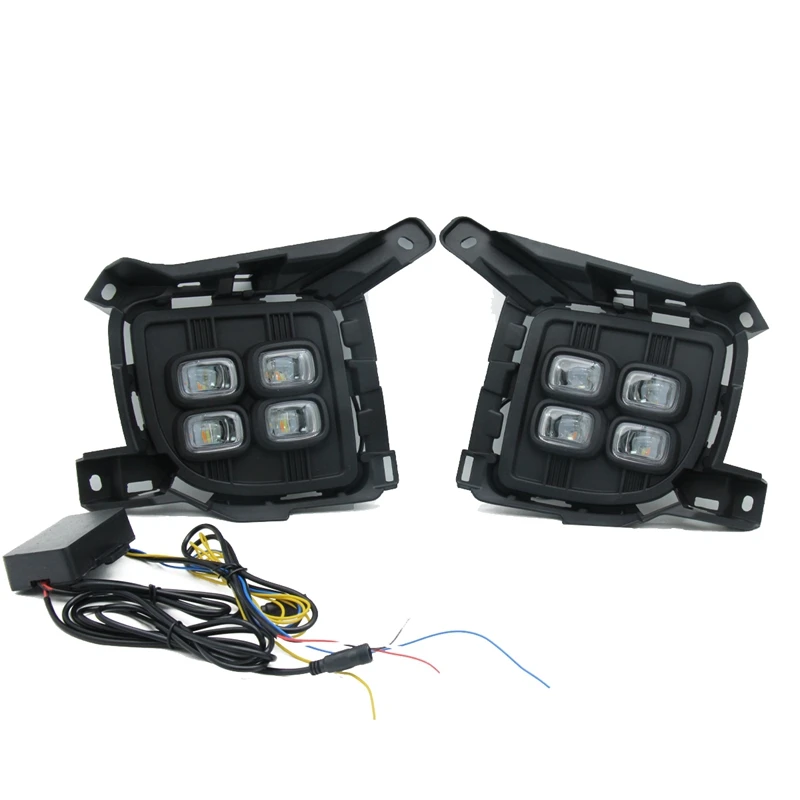 Daytime Running Lights Fog Lights Turn Lights Signal Lights Parts Accessories Fit For Land Cruiser LC200 12-15