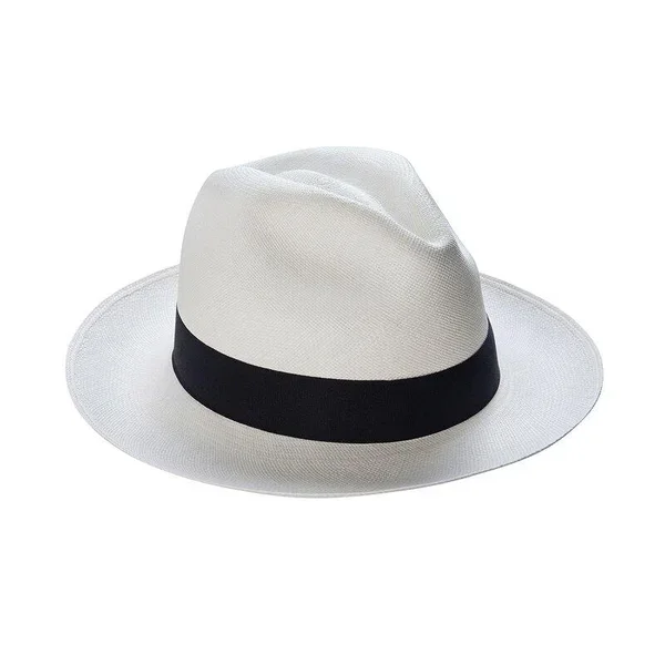 Breathable Solid Color Classic Black Elastic Fedora Hat Unisex Wool Felt Jazz Hats Elegant Men Women Wide Brim Panama Trilby Cap