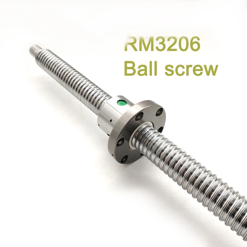 1pc RM3206 1500mm ballscrew with SFU3206 ball nut  BK25/BF25 end machined CNC parts