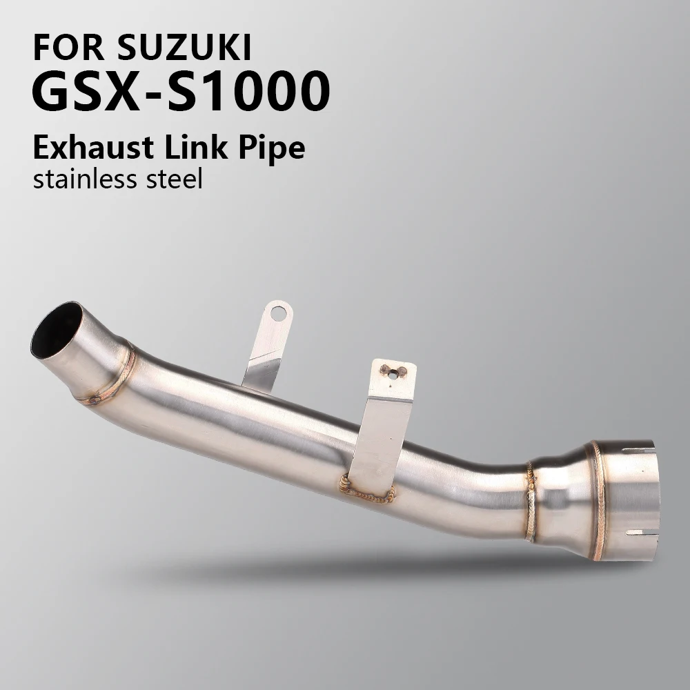 Motorcycle Exhaust System Mid Section Connect Original Exhaust Muffler Middle Link Pipe For Suzuki GSXS1000 GSX S1000