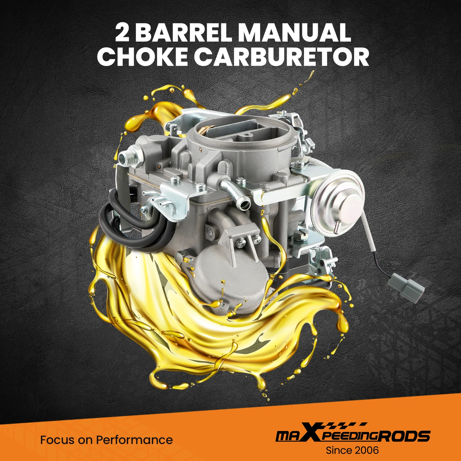 Carburatore Carb per Toyota Land Cruiser 4.0L I6 Motore a gas 1984-1992 21100-61300 21100-61200