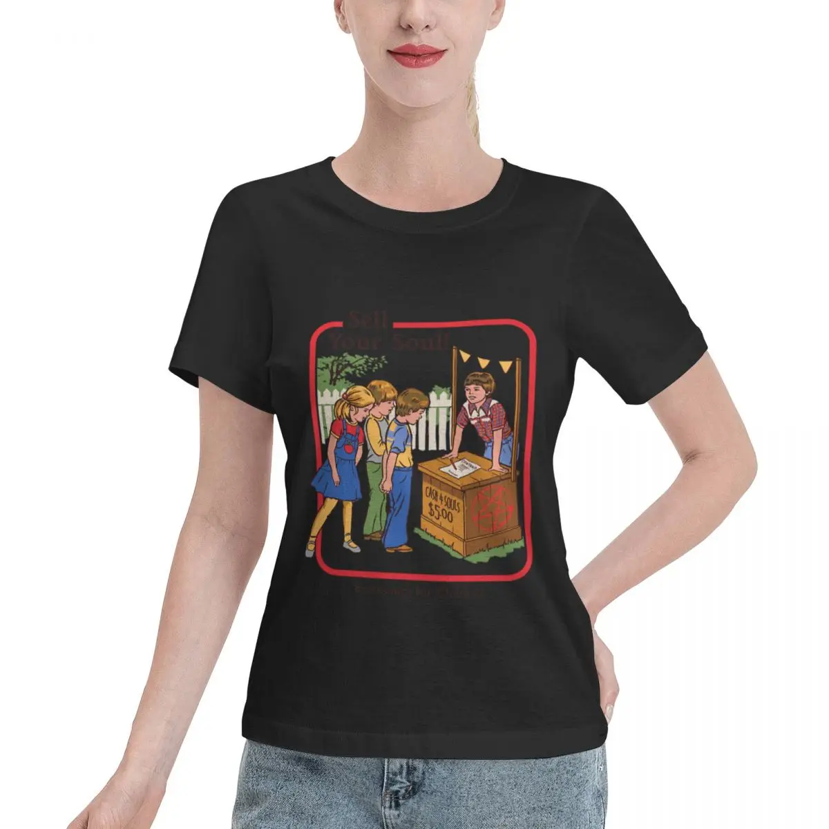 Wardrobe Essential Sell Your Soul Women's T-shirt Sensual Female Essential Clothing