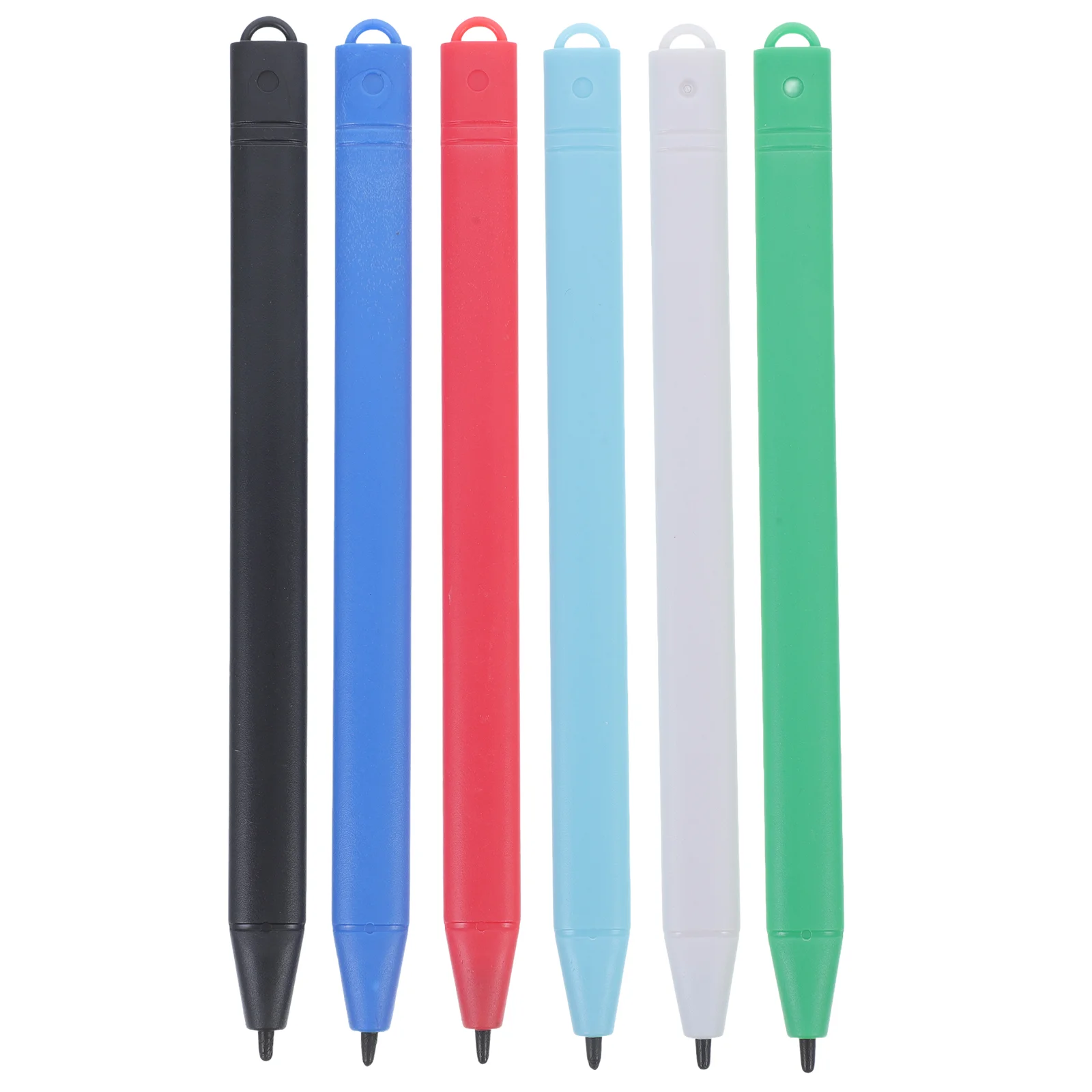 6 Pcs Digital Drawing Pad Tablet for Girl Lcd Paint Pen Doodling Toy Board Pens Plastic Painting Stylus Writing Toys Child Baby