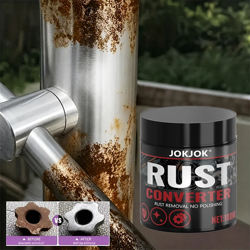 100ml Car Chassis Rust Converter Multi Purpose Water Based Metal Rust Remover Repair Protect Iron Metal Surfaces Maintenance