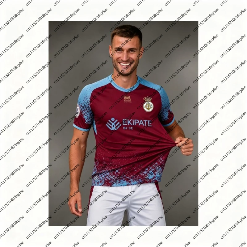 2026-27 Spain Quick-Drying R-Real Unión Breathable Causal Football Jersey Sports Men Women Fan Casual T-shirt Family Kids Tees