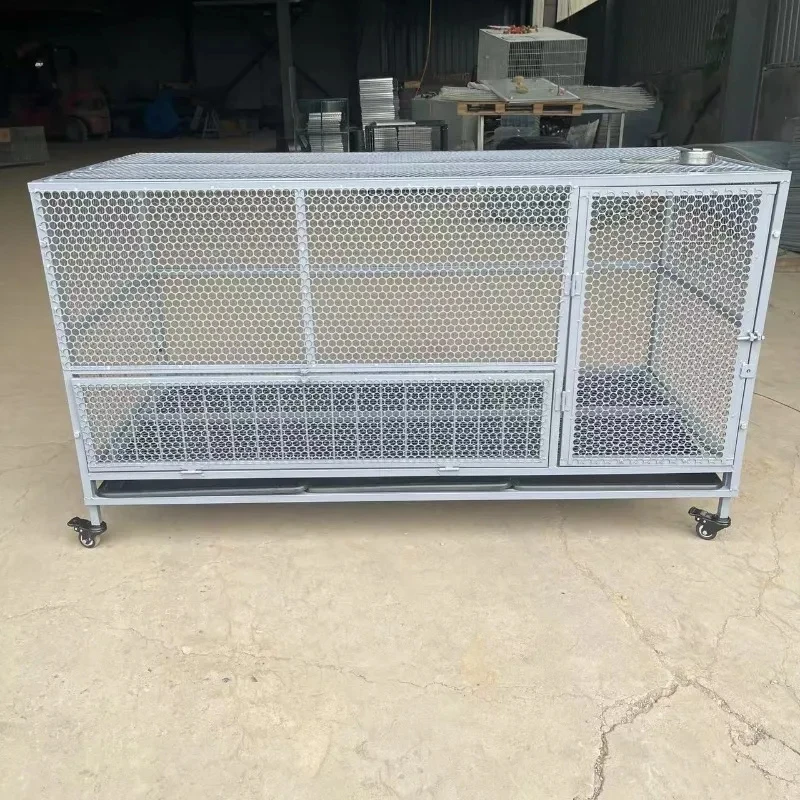 Large Chicken Cage Outdoor Breeding Equipment Poultry Enclosure -Predator (Snake Mouse Weasel) Secure Chicke
