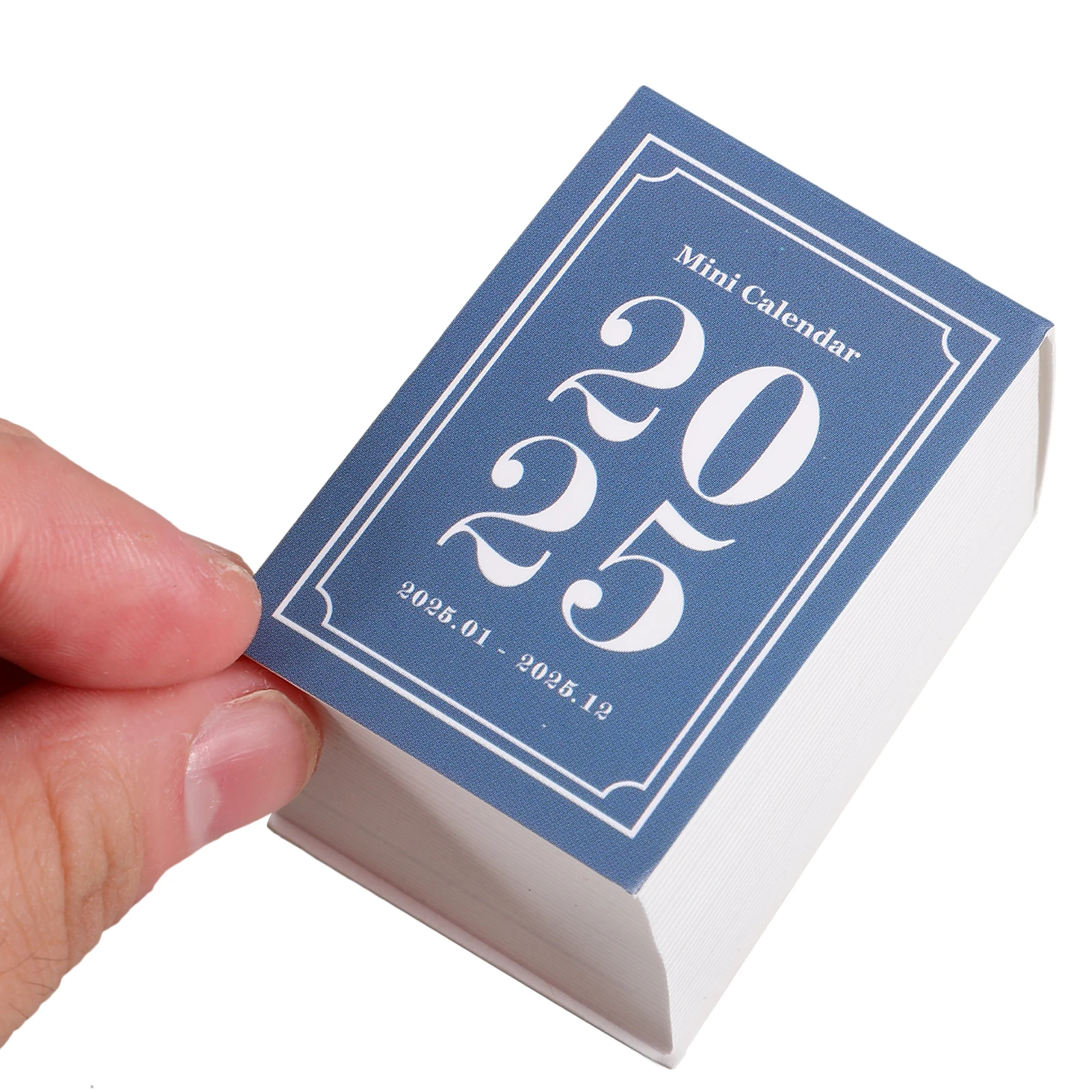 

Mini Calendar Daily Decorative Desktop Small Creative Tear Woman Planner
