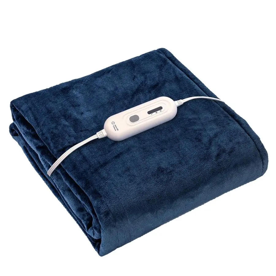 

Electric Heated Blanket Twin,Super Cozy Soft 2Layer Flannel 62 x 84 Heated Twin Size with 3 Heating Levels 8 Hours Auto Off, Mac