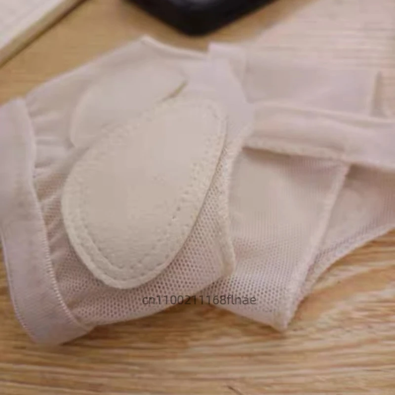 メンズ＆レディースベリーダンスシューズ前足パッド薄型ファイバー弾性クリップトゥラテンバレエシューズ前足パッドユニバーサルフットパッド