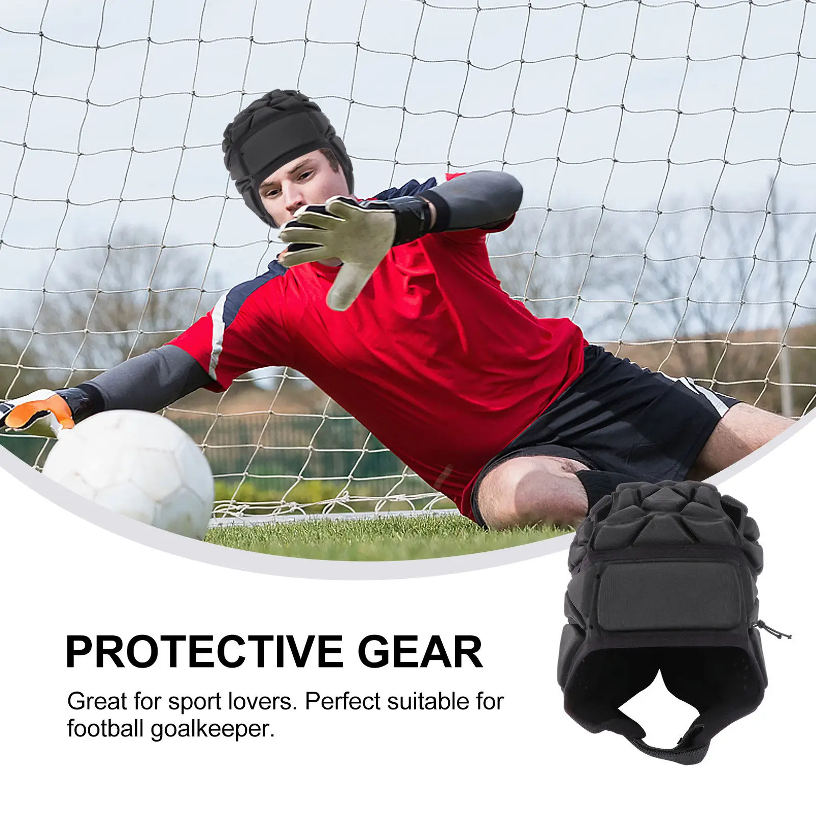 

Футбольная защитная экипировка для вратаря, черная, прочная, дышащая, удобная, с функцией снятия давления, для футбола