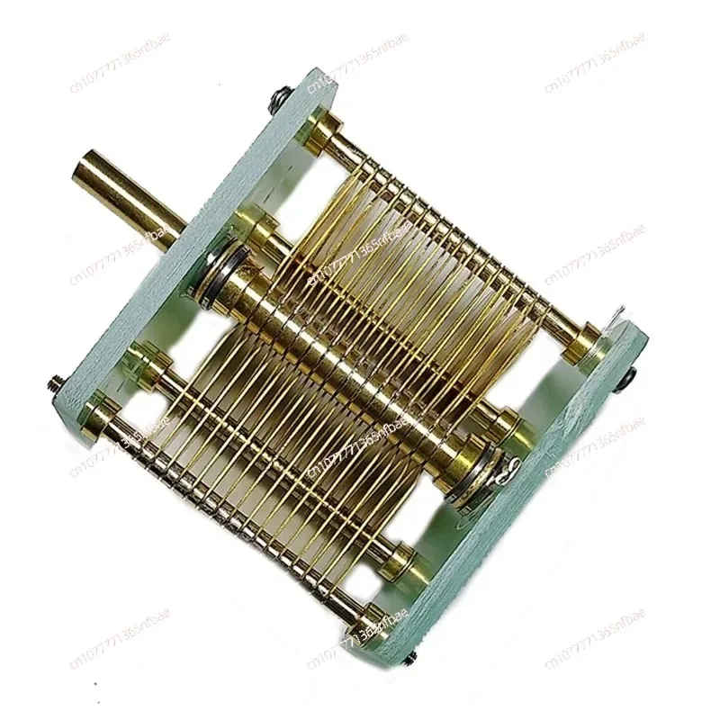 High-Power Air Variable Capacitor Semi-Handmade Air-Adjusted Capacitor Capacity 10PF-330PF