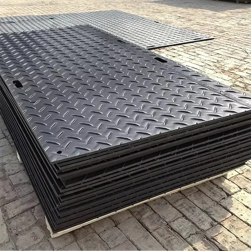 Portable Composite Floor Mat for Construction Site Entrance Temporary Outdoor Traffic Protection Board