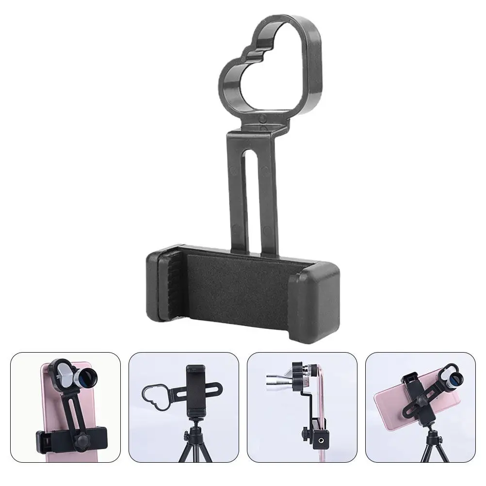 Smartphone Telescope Adapter for Binoculars Spotting Scope Photography Gear Stable Bracket Clear Distant Imaging Easy Setup