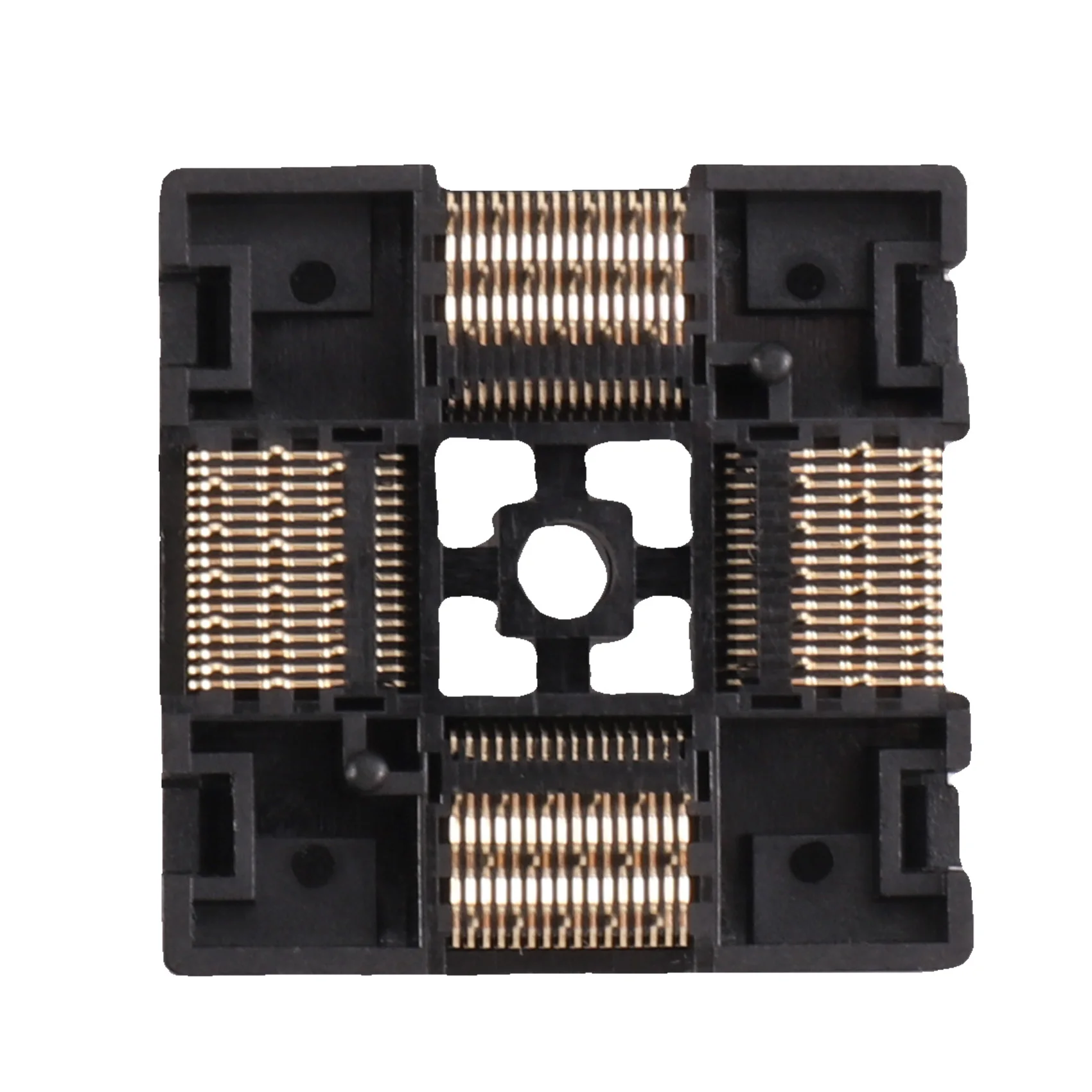 SQPP-OTQ-64-0.5-01 LQFP64 QFP64 Burn-In Test Socket For STM32F103RCT6 IC Programming Adapter 0.5Mm Pitch