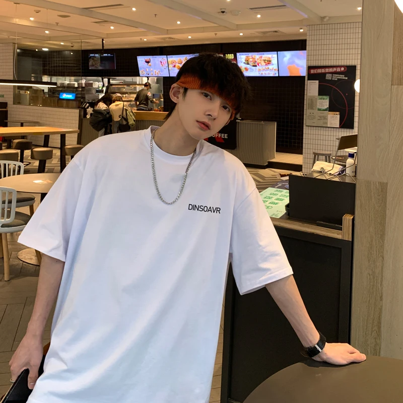 

Мужская футболка большого размера, мужские белые хлопковые футболки с надписью 5XL, летняя повседневная одежда, футболки для мужчин, большие размеры, мужская одежда с принтом