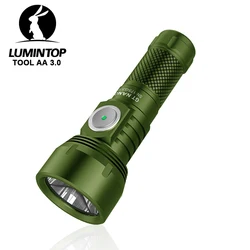 EDC LED Flashlights Outdoor Camping Lantern Powerful 700LM Lights Type C Rechargeable Lamp 400M 10280 Battery Torch GT NANO 3.0