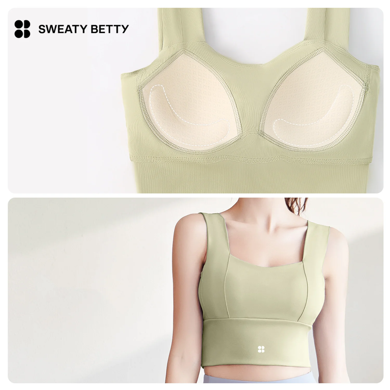 Sweaty Betty Peach Conjunto básico de ioga feminino de alta qualidade Anti vibração fixa conjunto de exercícios de média intensidade conjunto de fitness para corrida interna