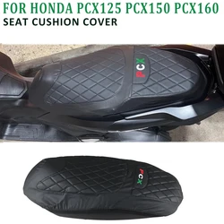 Motorcycle Accessories Leather Seat Cushion Cover For HONDA PCX125 PCX150 PCX160 PCX 160 125 150 Seat Cover Protection Pad Case