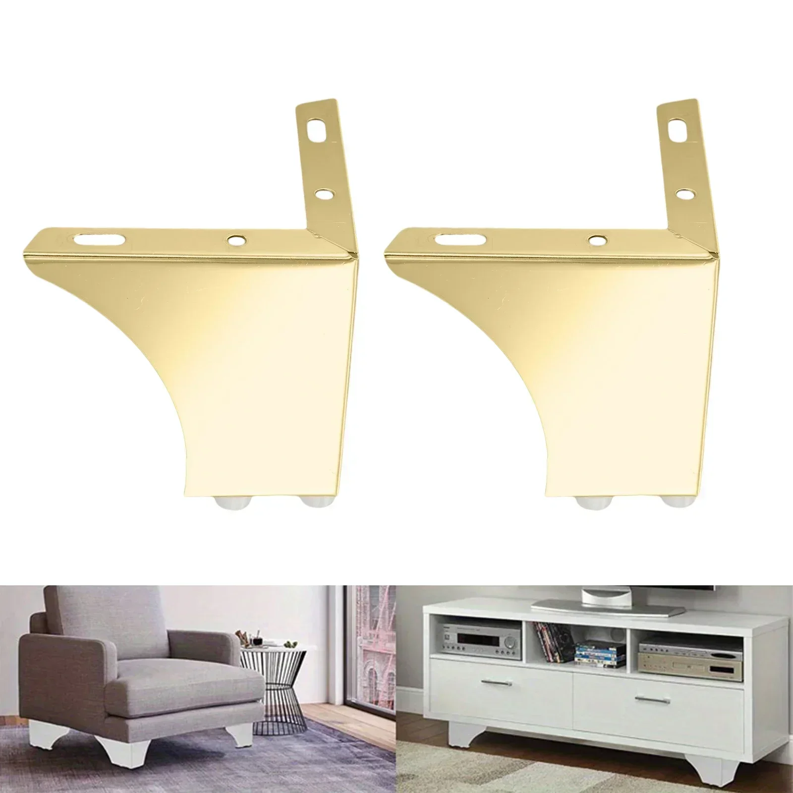 For Cabinet DIY Furniture Furniture Legs Interior Design Black Heavy Duty Furniture Legs Cabinet Legs Easy Installation