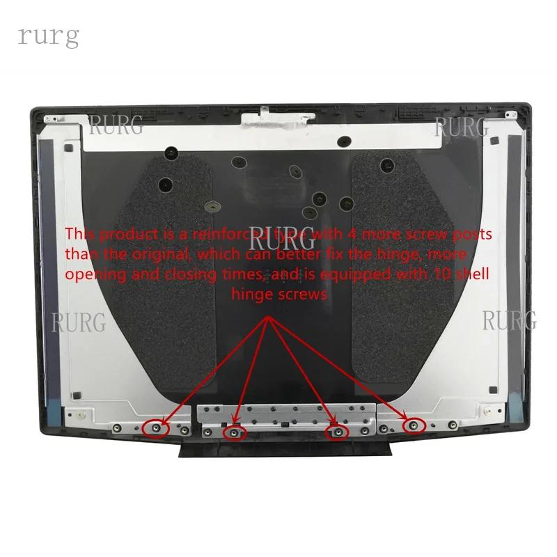 R+ Brand new for Dell G Series G3 15 3590 LCD back cover top case with hinges and screws 0747K