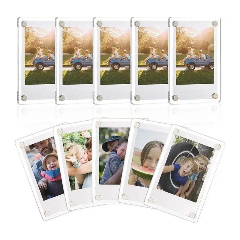 Acrylic Magnetic Frame Digital Photo Frame IPS Screen Desktop Advertising Poster Award Picture Frame Household Accessories