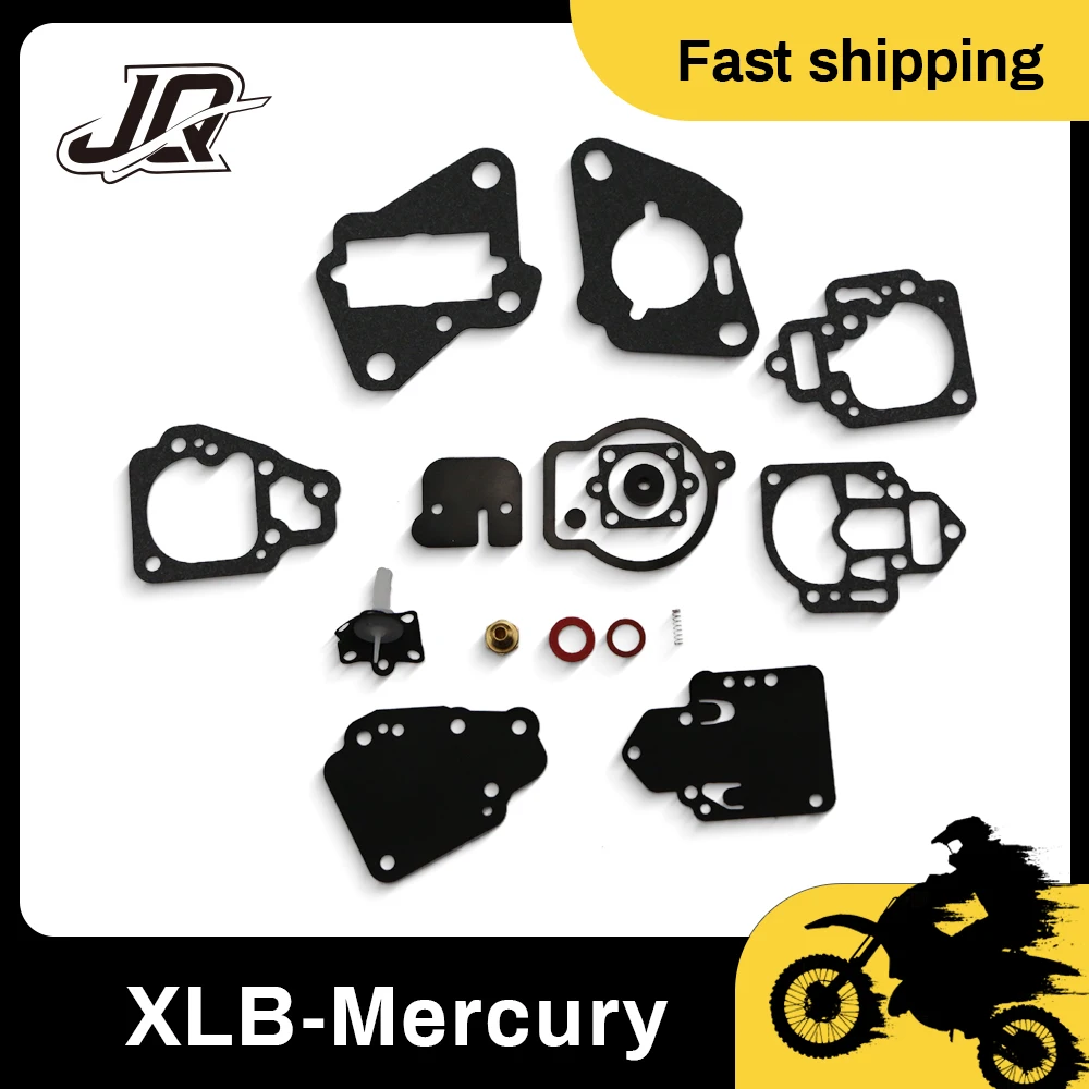 

FOR Mercury Marine Outboard Carburetor Repair Rebuild Kit 6HP 8HP 9.9HP 10HP 15HP 25HP 2-Stroke 1395-9761 1395-97611 9645 9761