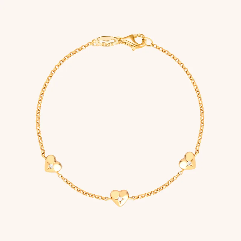 

Jenny&dave Jewelry Necklace Necklaces For Women S925 Sterling Silver Exquisite Heart-shaped Zircon Niche High-end Bracelet