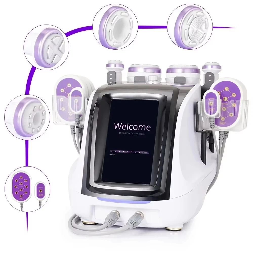 S Shape 30K Cavitation and Radiofrequency Machine Professional Vacuum RF Body Sculpting Facial Care Machine for Salon Spas