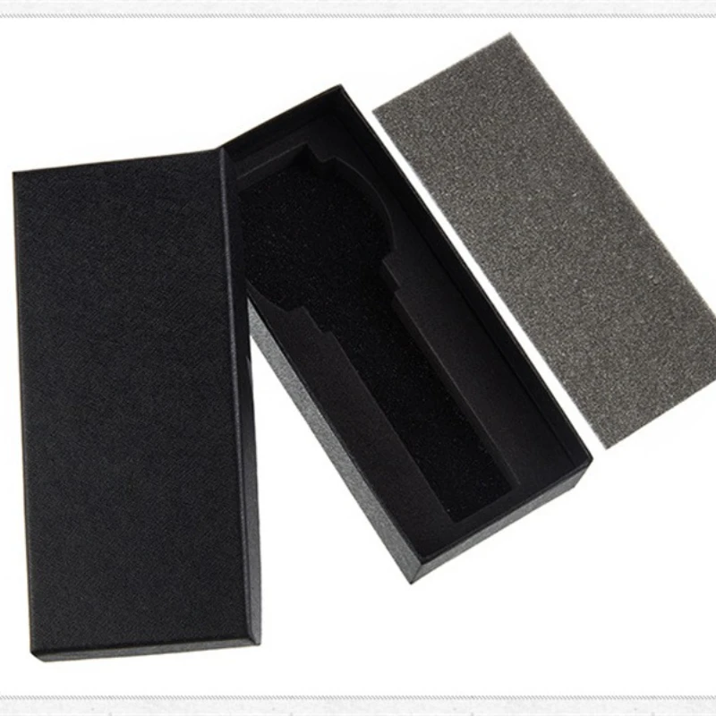 Single Black Watch Box High-end Rectangle Watch Men Women Display Box Jewelry Storage Box Watch Gift Box Packaging Box